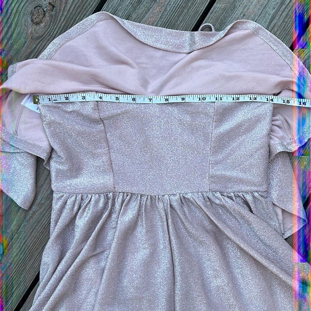 NWT Blossom sparkly romper 6-8 - Picture 10 of 15